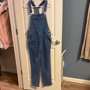 Blue Denim Overalls